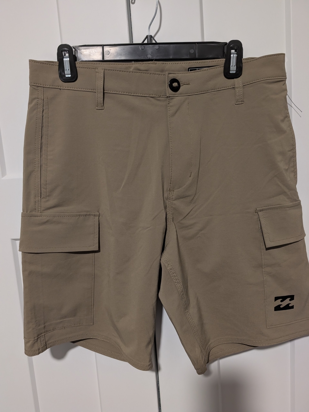 Billabong Surftrek Cargo Hybrid Shorts Mens Tan Stretch Surf Walkshorts